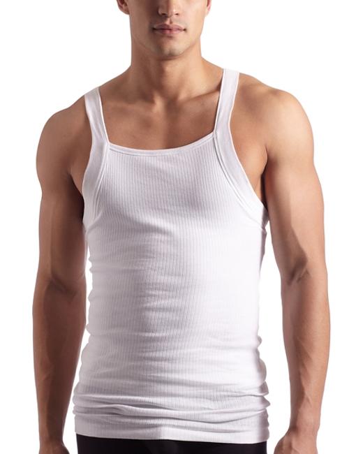 Square cut tank tops for men Shop our selection of men's casual shirts. Choose from men's tank tops, v-necks, and undershirts for all-day comfort from 2(X)IST.